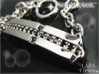 LARA Christie*ロイヤル クロス ブレスレット【BLACK Label】