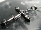 ララクリスティー LARA Christie*ホーリー クロス ネックレス【BLACK Label】