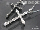 ララクリスティー LARA Christie*ホーリー クロス ペアネックレス