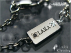 ララクリスティー LARA Christie*ネックレスチェーン 50cmブラック