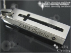 ララクリスティー LARA Christie*ウィッシュクロス ネックレス 【BLACK Label】
