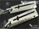 ララクリスティー LARA Christie*ウィッシュクロス ペアネックレス