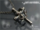 ララクリスティー LARA Christie ラヴァーズクロス ネックレス [ BLACK Label ブラックレーベル ]